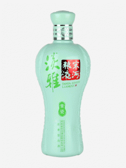 烤花喷釉酒瓶